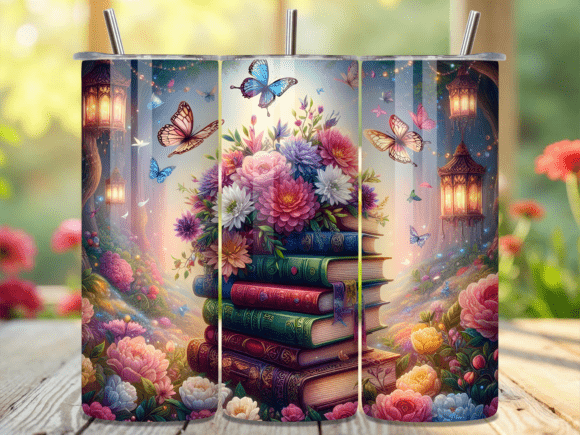 Magic Book Garden Butterfly Tumbler Wrap: A Designer’s Perspective
