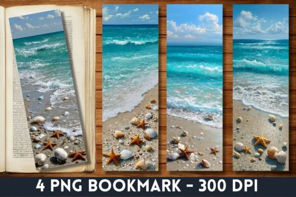 Tropical Blue Ocean Starfish Bookmark: A Designer’s Take